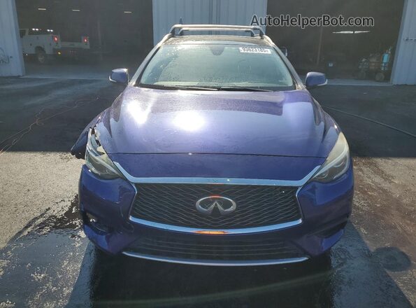 SJKCH5CP8KA010975 2019 INFINITI QX30 Blue Widok z przodu