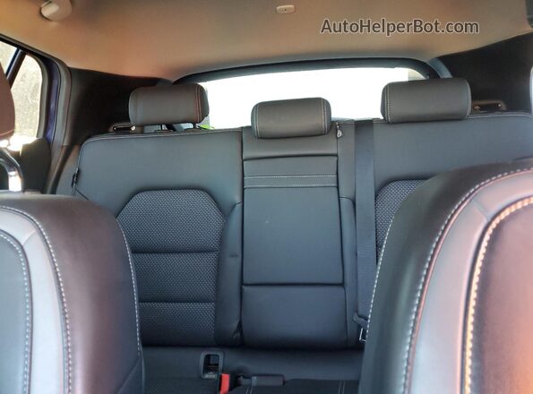 SJKCH5CP8KA010975 2019 INFINITI QX30 Blue Widok tylnych siedzeń