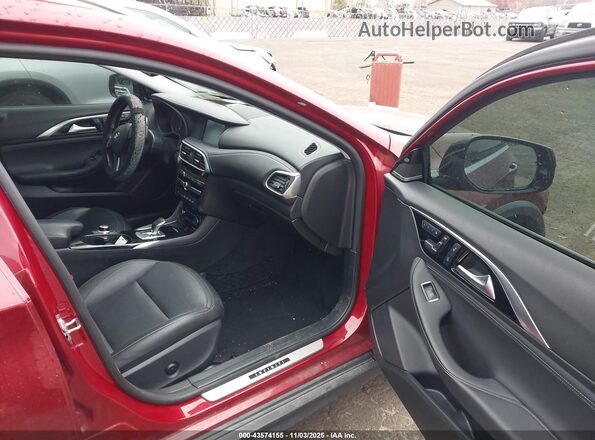 SJKCH5CR2KA011007 2019 INFINITI QX30 Red Սալոնի դիմացի տեսք