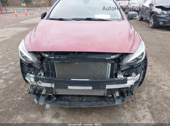 SJKCH5CR2KA011007 2019 INFINITI QX30 Red Դիմացի տեսք
