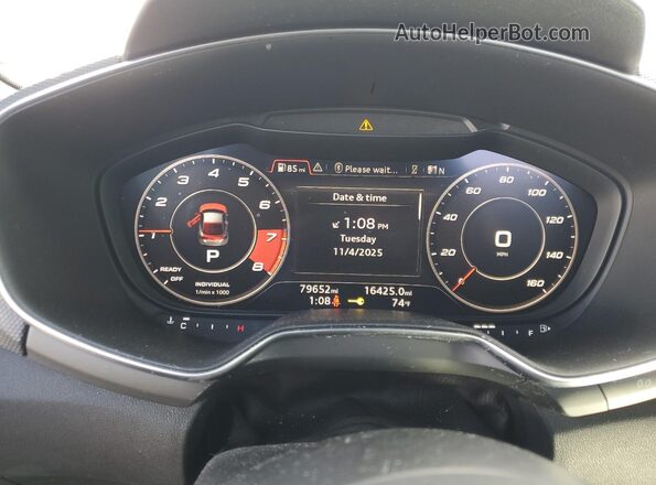 TRUC1AFV8G1024088 2016 AUDI TT Gray 