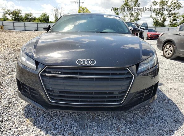 TRUC5AFV4J1010944 2018 AUDI TT Black Front view