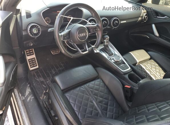 TRUC5AFV4J1010944 2018 AUDI TT Black Dashboard view