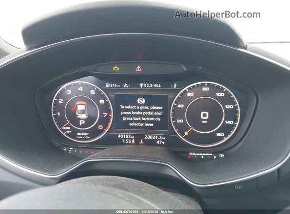 TRUC5AFV5H1011501 2017 AUDI TT White 