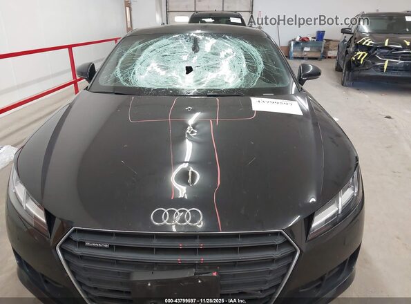 TRUC5AFV8H1009211 2017 AUDI TT Black Front view