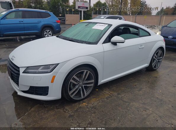 TRUC5AFV9G1029630 2016 AUDI TT White Vista tres cuartos delantera izquierda
