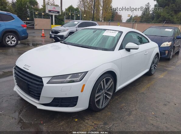 TRUC5AFV9G1029630 2016 AUDI TT White Vista frontal