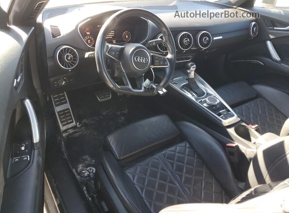 TRUT5CFV4H1010786 2017 AUDI TT White Dashboard view