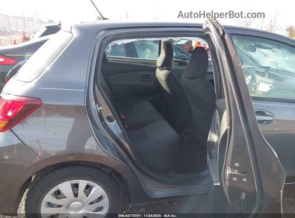 VNKKTUD34HA072571 2017 TOYOTA YARIS Серый Вид задних сидений