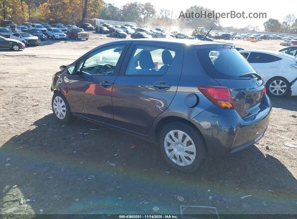 VNKKTUD35HA078542 2017 TOYOTA YARIS Gray Rear left
