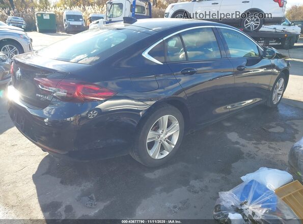 W04GL6SX3K1071185 2019 BUICK REGAL Dark Blue Задня права чверть