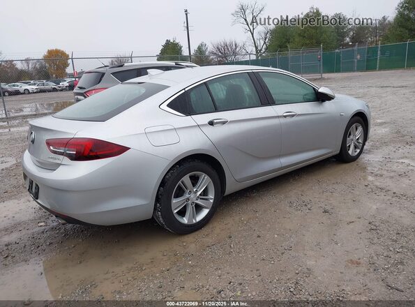 W04GL6SX4K1032492 2019 BUICK REGAL Серебряный Задняя правая четверть