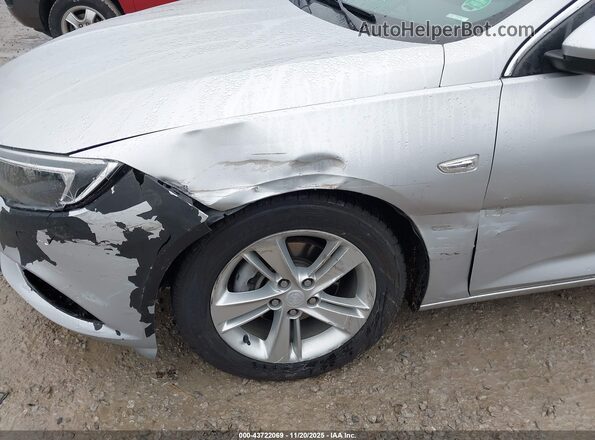 W04GL6SX4K1032492 2019 BUICK REGAL Серебряный Вид спереди