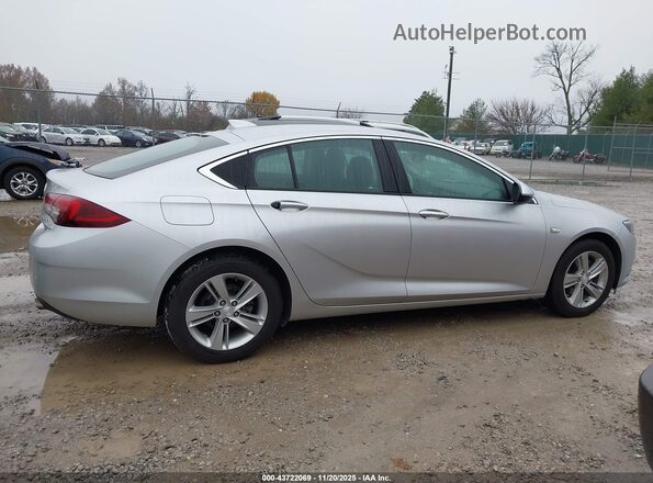 W04GL6SX4K1032492 2019 BUICK REGAL Серебряный Вид задней части салона