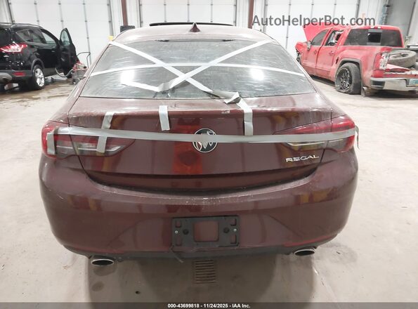 W04GL6SX7L1007166 2020 BUICK REGAL Maroon 