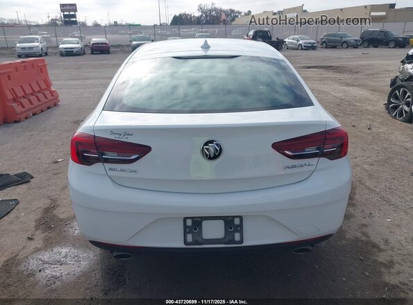 W04GL6SX8J1061458 2018 BUICK REGAL White 