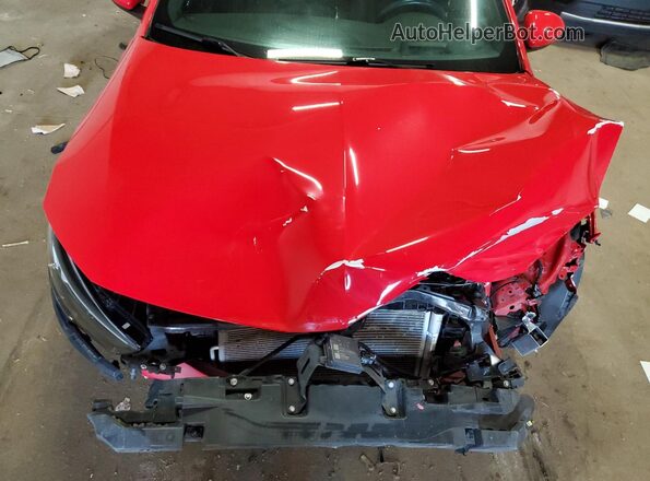 W04GS6SS5K1006491 2019 BUICK REGAL Red Widok wnętrza z tyłu