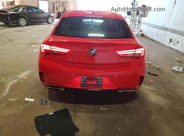 W04GS6SS5K1006491 2019 BUICK REGAL Red Widok z tyłu