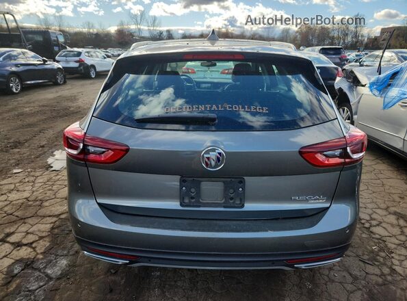 W04GV8SX2K1002168 2019 BUICK REGAL Gray Հետևի տեսք