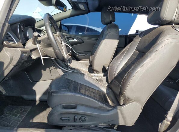 W04WH3N50KG340889 2019 BUICK CASCADA Черный Вид салона спереди