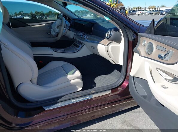 W1K1J5JB8PF199634 2023 MERCEDES-BENZ E-CLASS Burgundy 