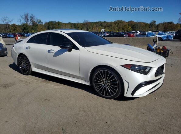 W1K2J5KB4NA098975 2022 MERCEDES-BENZ CLS-CLASS White Передня права чверть