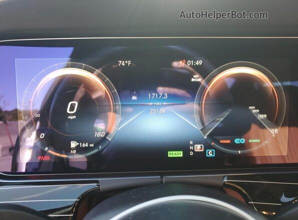 W1K2J5KB4NA098975 2022 MERCEDES-BENZ CLS-CLASS White Вид щитка приладів