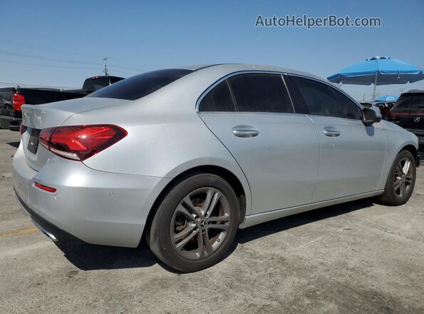 W1K3G4EB1LW047748 2020 MERCEDES-BENZ A Серебряный Задняя правая четверть