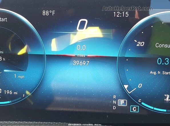 W1K3G4EB2NJ364275 2022 MERCEDES-BENZ A 220 Gray 