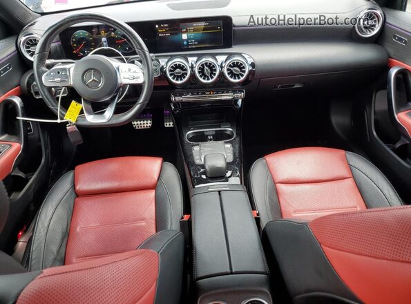 W1K3G4EB6NJ364229 2022 MERCEDES-BENZ A Black Вид панелі приладів