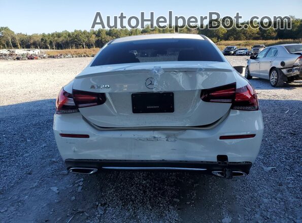 W1K3G4EB7LJ201392 2020 MERCEDES-BENZ A White Widok z tyłu