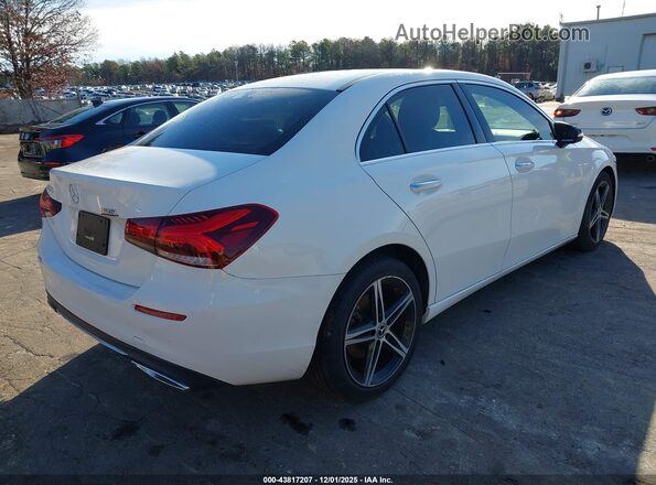 W1K3G4EB7LJ227345 2020 MERCEDES-BENZ A 220 White Tył prawy