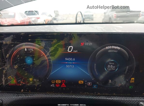 W1K3G4EB7MJ272660 2021 MERCEDES-BENZ A 220 Black Вид задніх сидінь