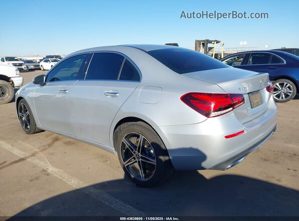 W1K3G4EB9MJ292070 2021 MERCEDES-BENZ A 220 Silver Rear left