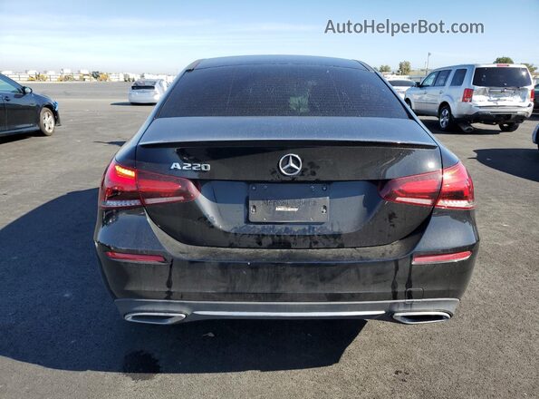 W1K3G4EBXMJ277142 2021 MERCEDES-BENZ A Black უკანა ხედი