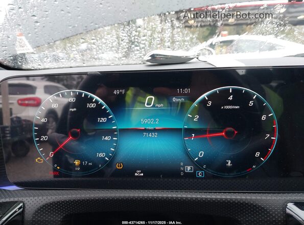 W1K3G4EBXMJ284835 2021 MERCEDES-BENZ A 220 Black Widok tylnych siedzeń