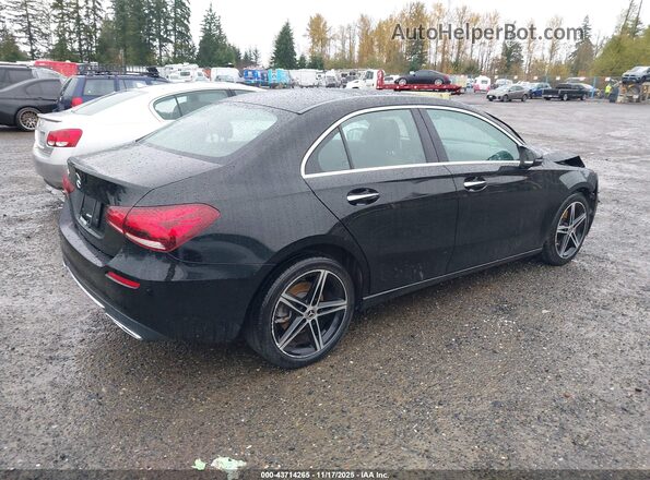 W1K3G4EBXMJ284835 2021 MERCEDES-BENZ A 220 Black Tył prawy