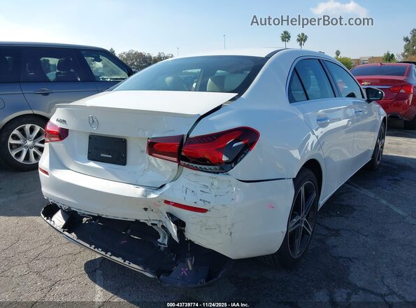 W1K3G4EBXNJ361575 2022 MERCEDES-BENZ A 220 White Rear right