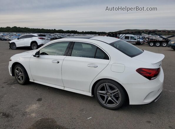 W1K3G4FB7NJ363069 2022 MERCEDES-BENZ A White Задня ліва чверть