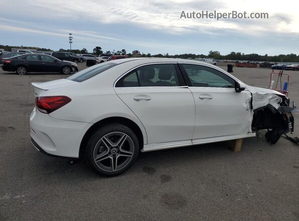 W1K3G4FB7NJ363069 2022 MERCEDES-BENZ A White Задня права чверть