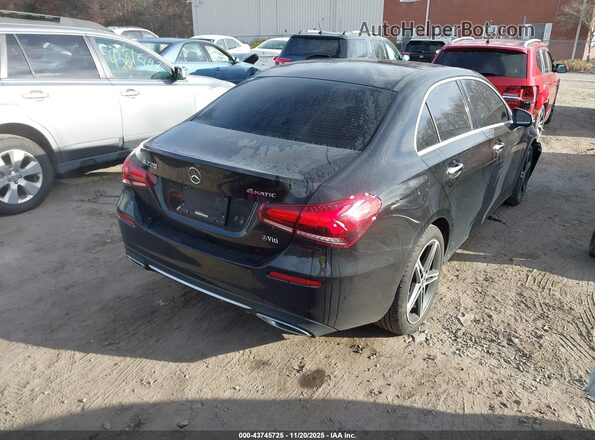 W1K3G4FBXMJ256516 2021 MERCEDES-BENZ A 220 Black Задня права чверть