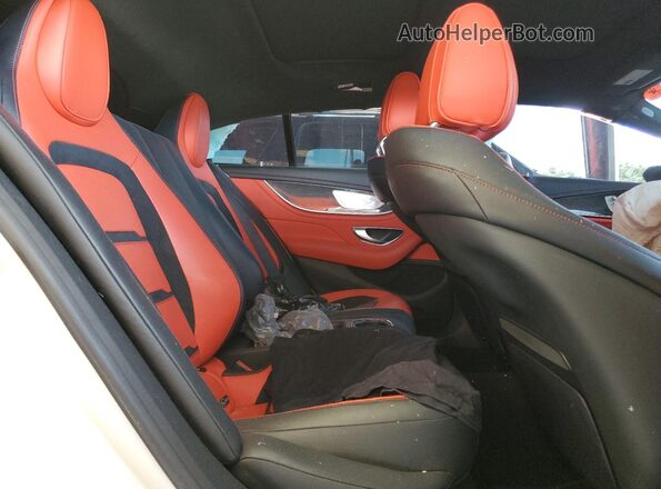 W1K7X8KB1MA043114 2021 MERCEDES-BENZ AMG White Rear seats view