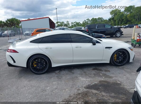 W1K7X8KB9MA035889 2021 MERCEDES-BENZ AMG GT 63 4-DOOR COUPE White უკანა სალონის ხედი