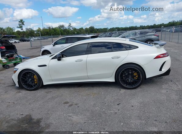 W1K7X8KB9MA035889 2021 MERCEDES-BENZ AMG GT 63 4-DOOR COUPE White სალონის 360-გრადუსიანი ხედი
