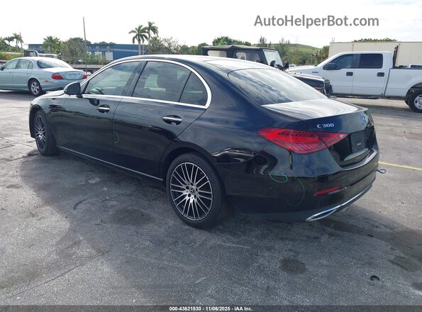 W1KAF4GB0PR070191 2023 MERCEDES-BENZ C-CLASS Black Tył lewy