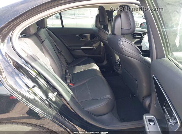 W1KAF4GB0PR070191 2023 MERCEDES-BENZ C-CLASS Black Widok naklejki z numerem VIN