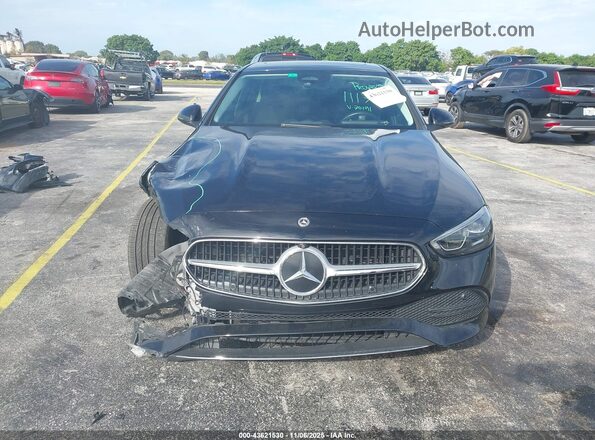 W1KAF4GB0PR070191 2023 MERCEDES-BENZ C-CLASS Black Widok wnętrza z tyłu