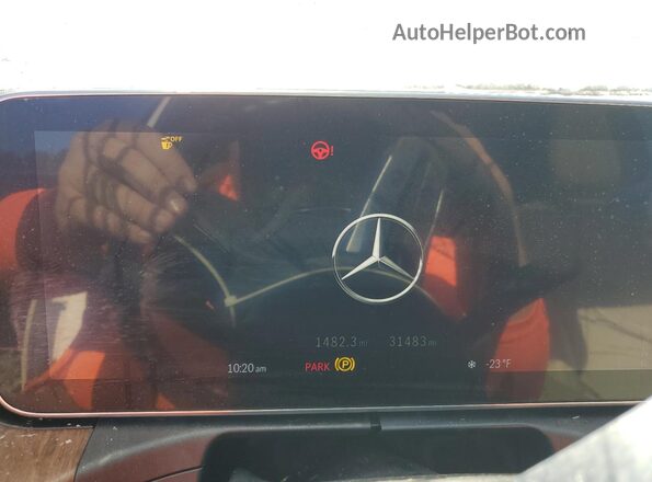 W1KAF4GB1PR087291 2023 MERCEDES-BENZ C White ხელსაწყოთა პანელის ხედი