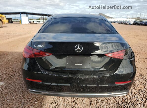 W1KAF4GB2PR135915 2023 MERCEDES-BENZ C Black Հետևի տեսք