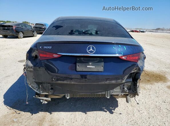 W1KAF4GB4PR077094 2023 MERCEDES-BENZ C Blue Հետևի տեսք
